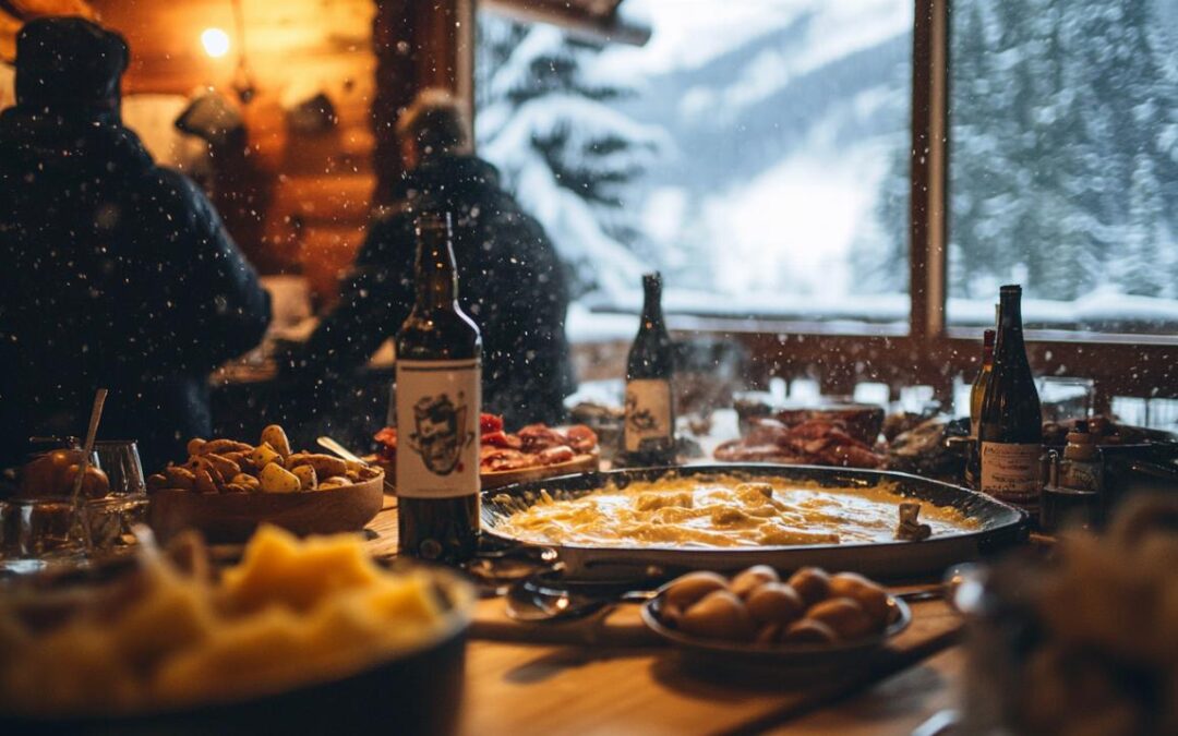 Raclette après-ski : le repas parfait pour récupérer